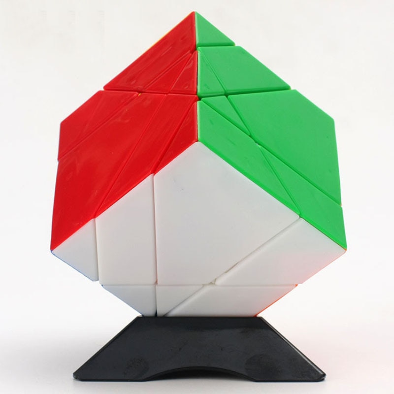 축 tangram 매직 큐브 5 축 속도 트위스트 큐브 스티커없는/스티커 매직 큐브 키즈 교육 완구  (s5